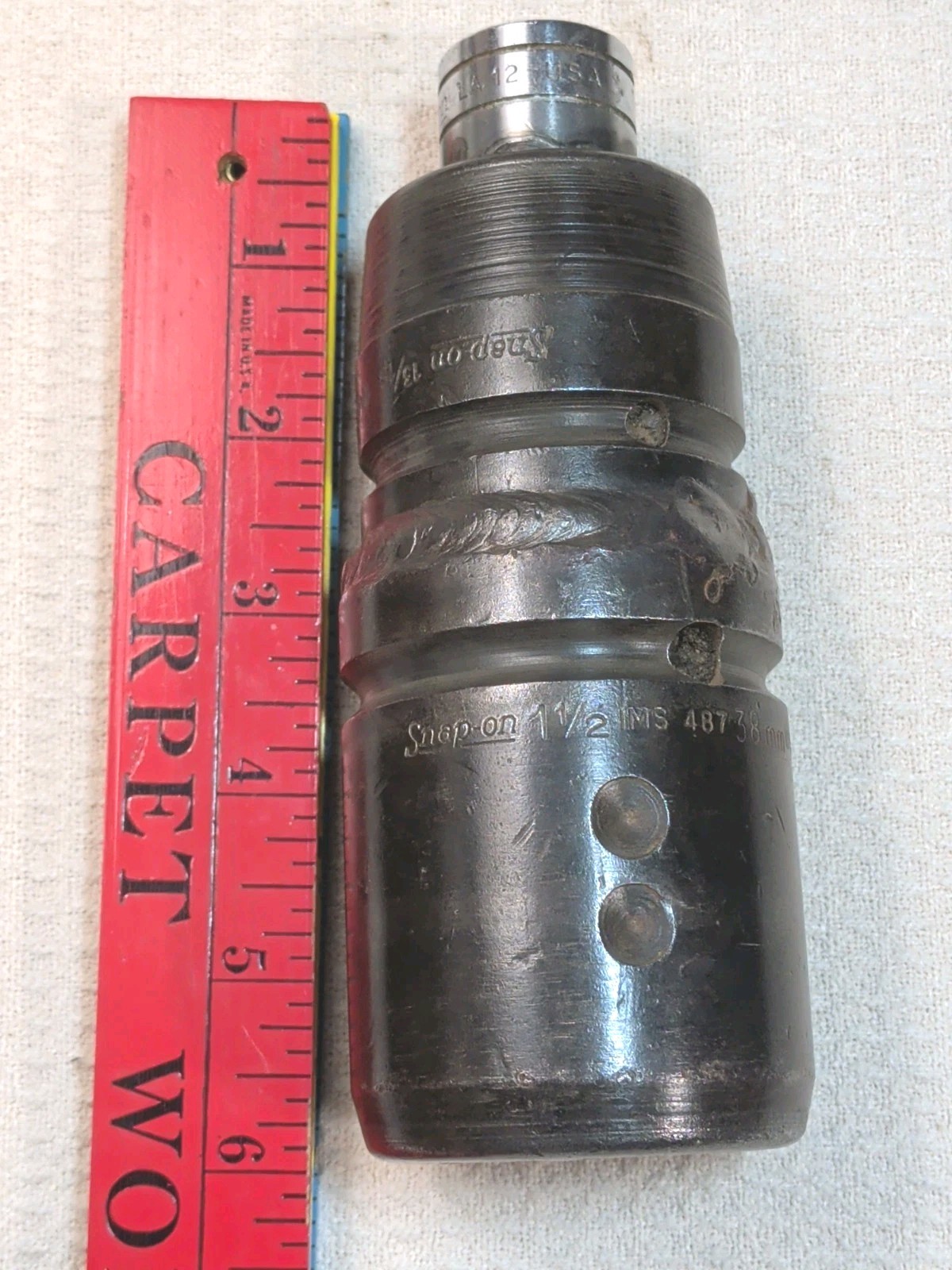Snap On Tools IMS487 1-1/2” 38mm Socket 6 Point, Im-726, La12, Frankenstein Set. Snap On Tools IMS487 1-1/2” 38mm Socket 6 Point, Im-726, La12, Frankenstein Set.