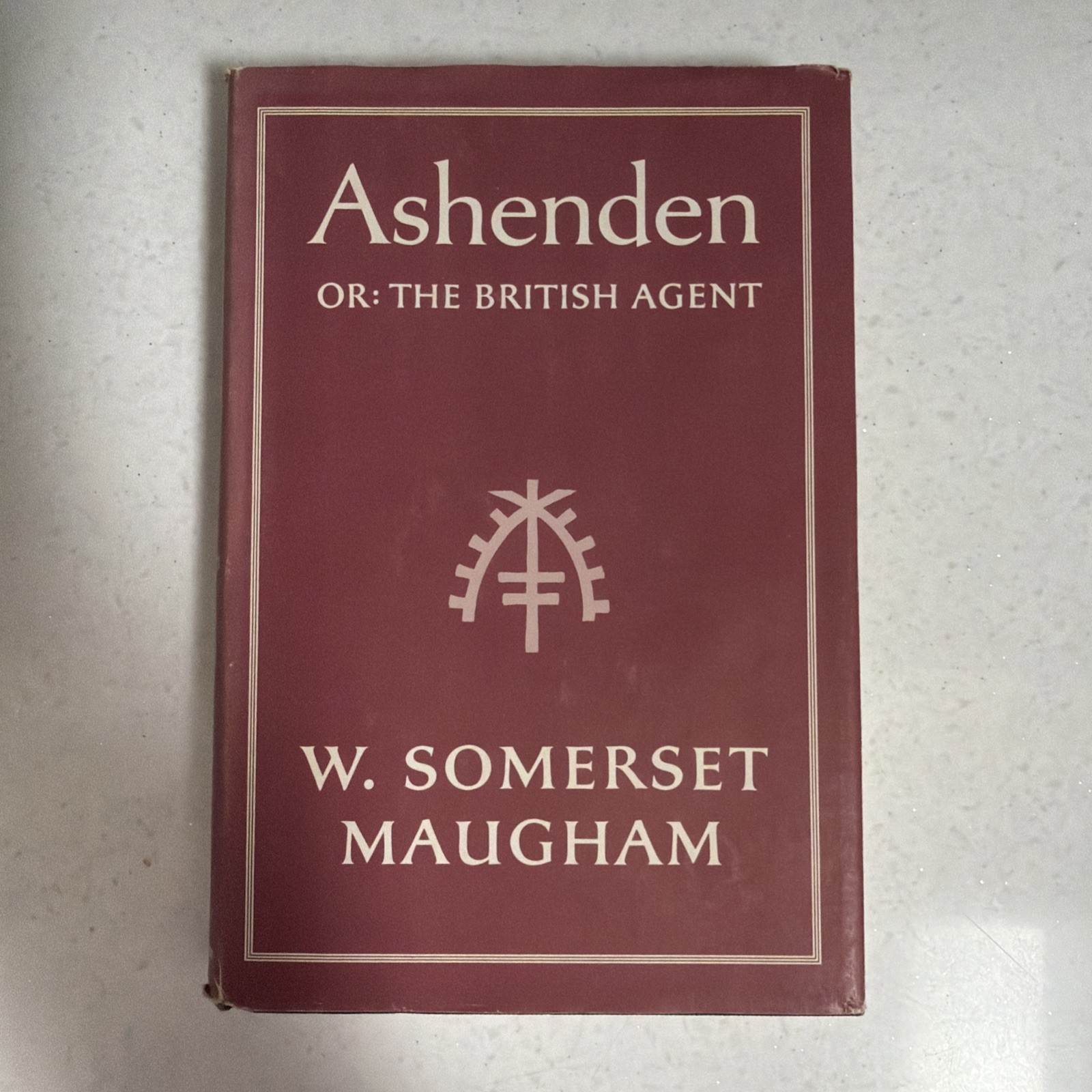 Ashenden or: The British Agent By W. Somerset Maugham. 1941. HCDJ. VG+ Condition