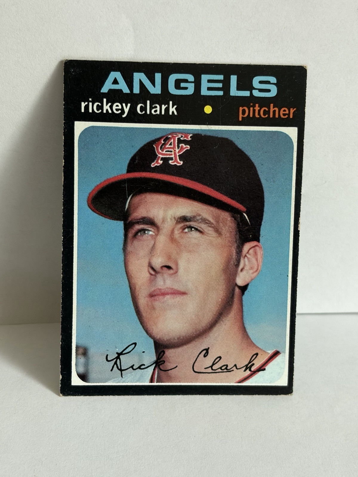 Rickey Clark 1971 Topps #697 California Angels