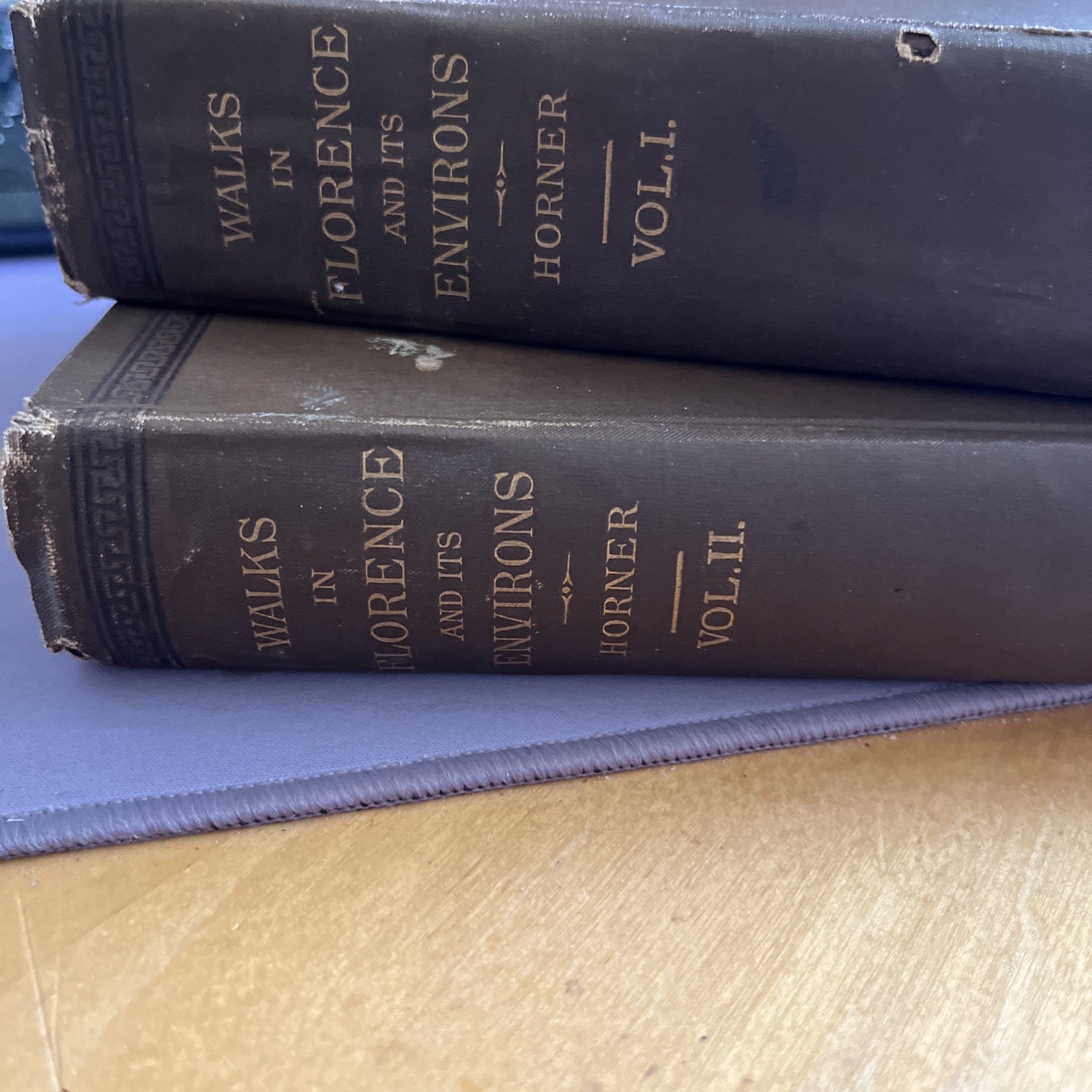Walks In Florence And It’s Environs Horner Vol I & II Pub 1884 (B1194) Walks In Florence And It’s Environs Horner Vol I & II Pub 1884 (B1194)