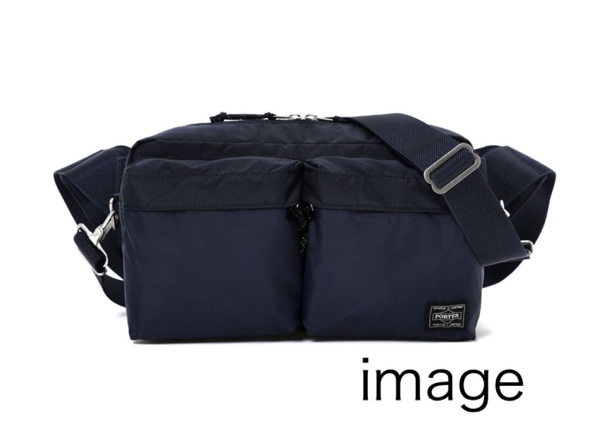 Porter Force Waist Bag Navy Item From Japan
