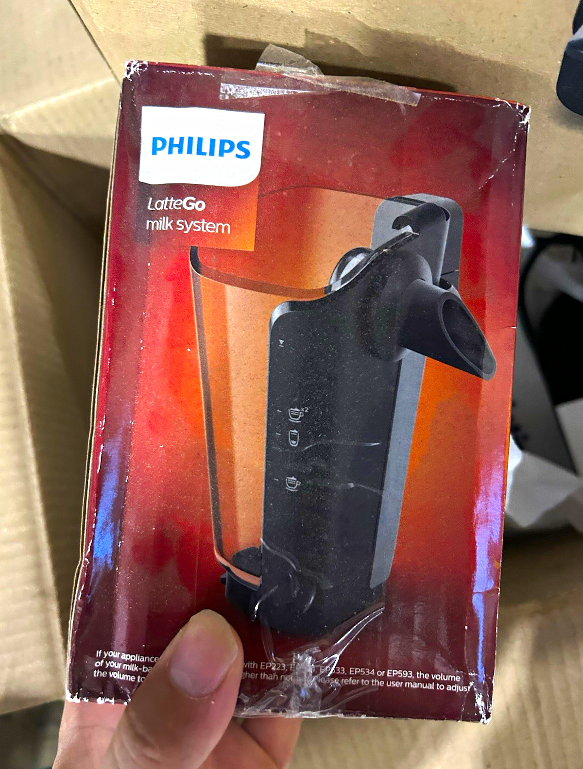 New Philips LatteGo Milk System Container OEM EP Series 421945016211