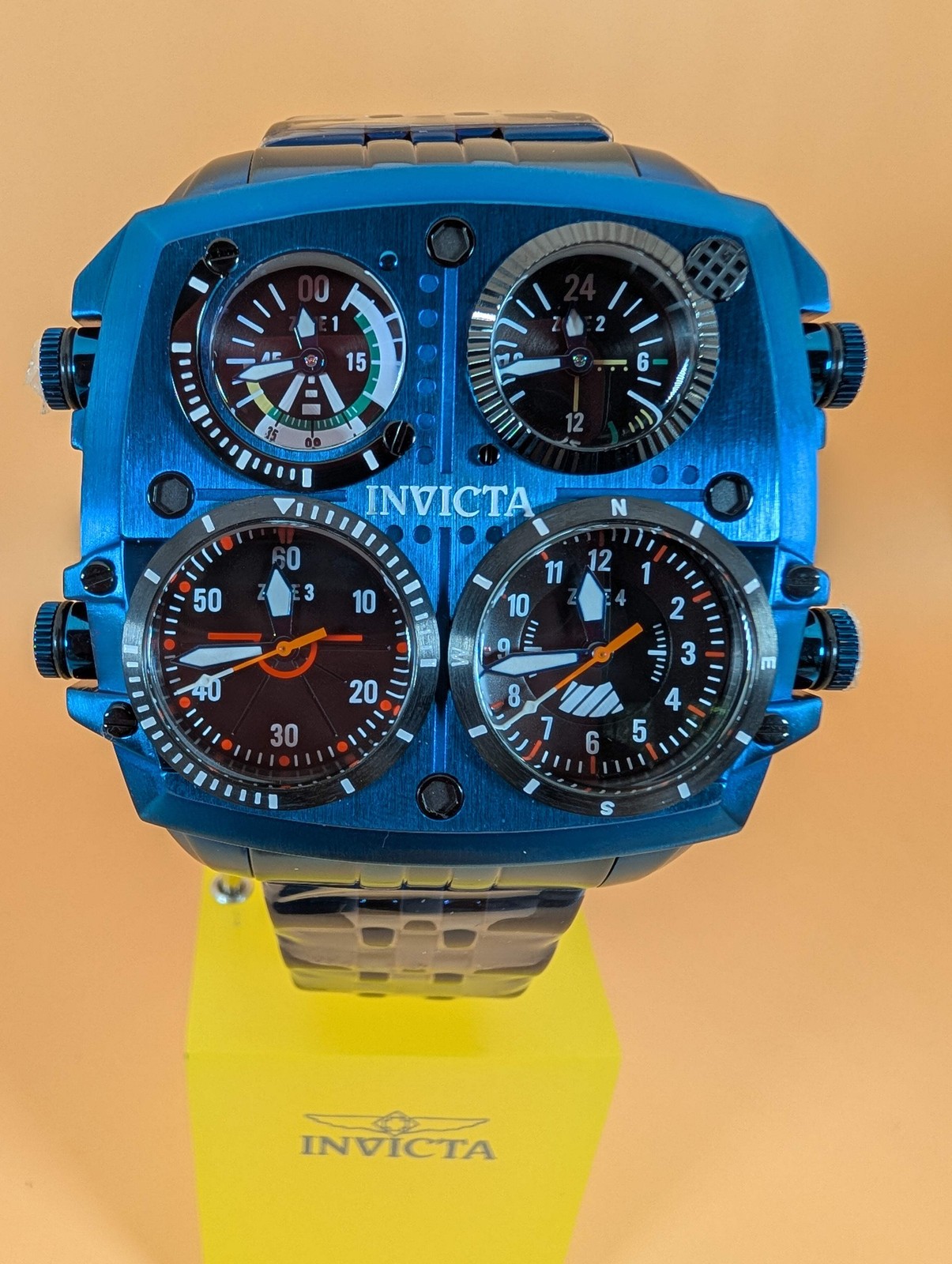 Invicta Aviator Zulu Time Men's Watch - 50mm