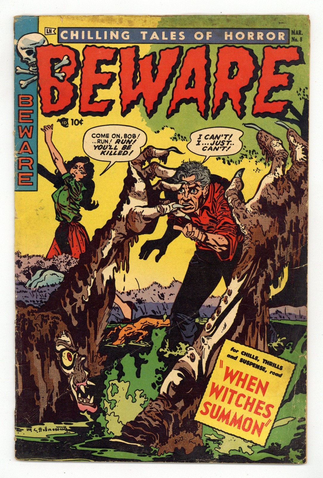 Beware #8 GD/VG 3.0 1954