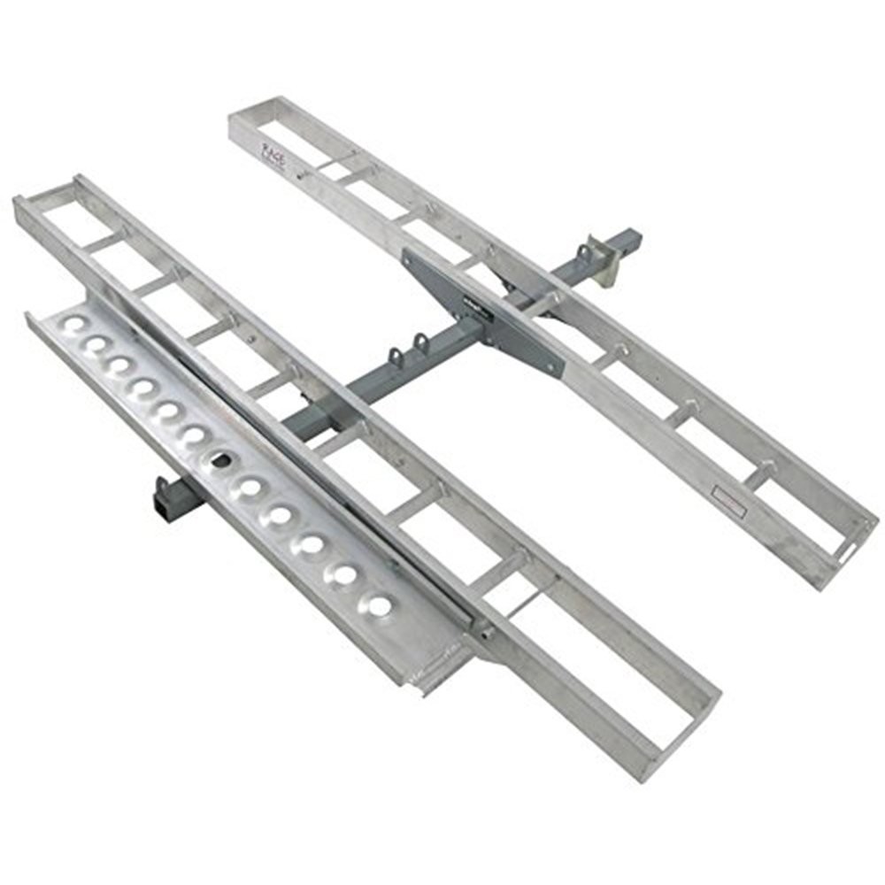 Double Motorcycle Dirt Bike Carrier 600lb Capacity Aluminum 75\ Double Motorcycle Dirt Bike Carrier 600lb Capacity Aluminum 75\