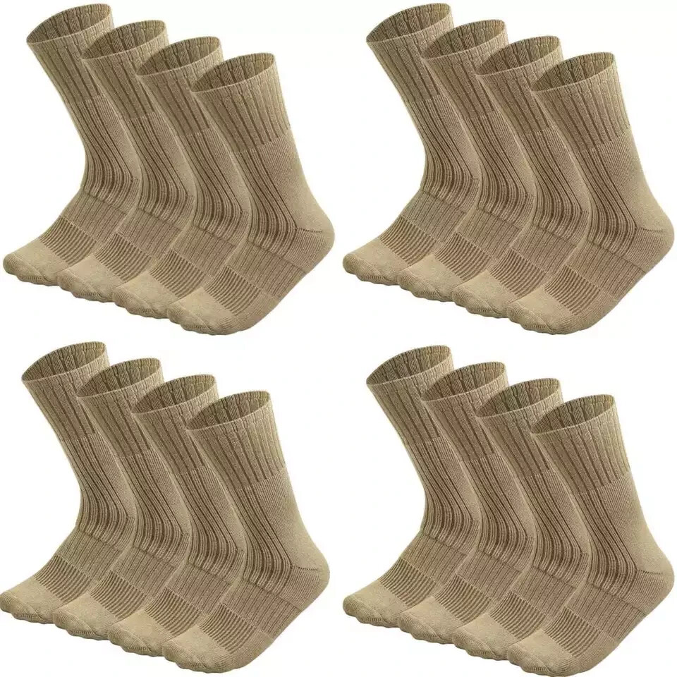 Wholesale Mens Beige Army Military Socks Combat Trekking Hiking Size 10-13,13-15 Wholesale Mens Beige Army Military Socks Combat Trekking Hiking Size 10-13,13-15