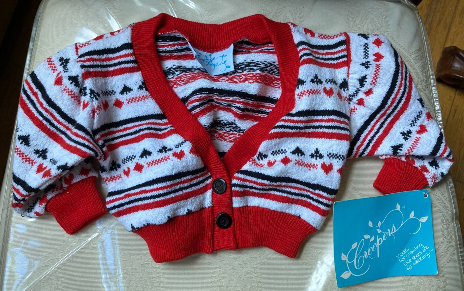 Vintage 1989 Leslie Charles Apparel Small Child\'s Sweater - New with Tags Vintage 1989 Leslie Charles Apparel Small Child\'s Sweater - New with Tags