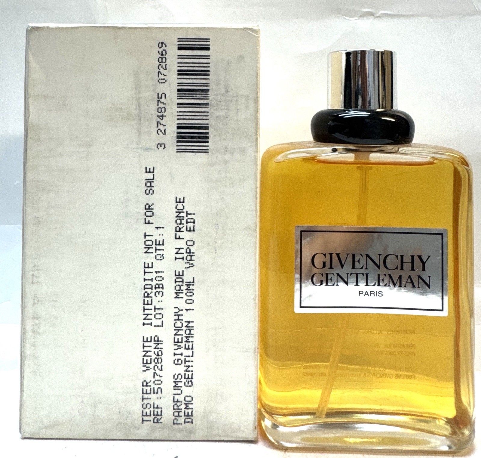 vintage givenchy gentleman eau de toilette 3.3oz spray READ DESCRIPTION PLEASE 