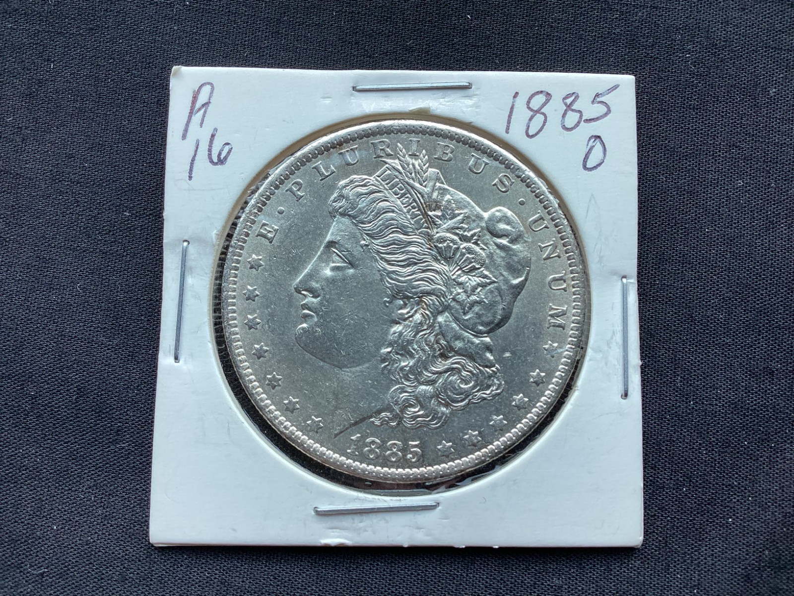 1885-O AU/UNC MORGAN SILVER DOLLAR 90% $1 COIN US (A16) 1885-O AU/UNC MORGAN SILVER DOLLAR 90% $1 COIN US (A16)
