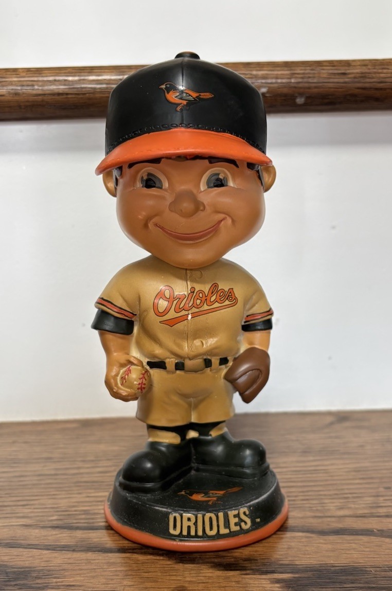 Baltimore Orioles Retro Bobblehead- \ Baltimore Orioles Retro Bobblehead- \