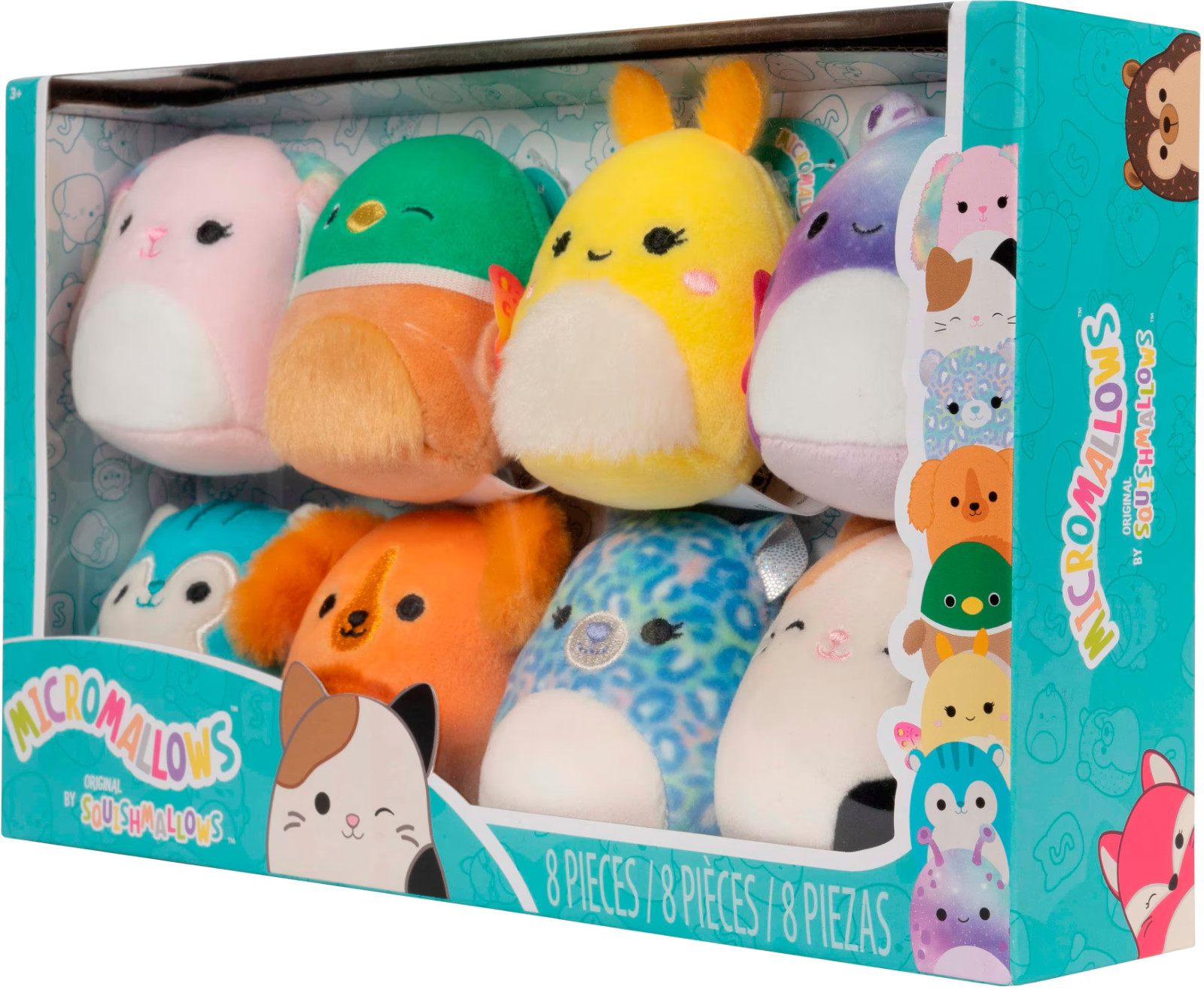 Jazwares - Squishmallows Original Micromallows 8-Pack 2.5\