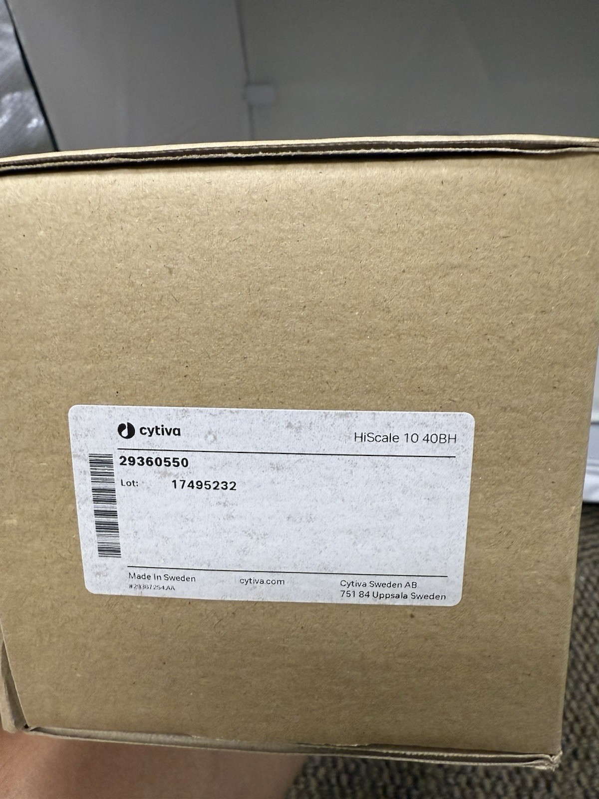 Cytiva HiScale 10/40 BH Chromatographic Column_AKTA_HPLC_Brand New Cytiva HiScale 10/40 BH Chromatographic Column_AKTA_HPLC_Brand New