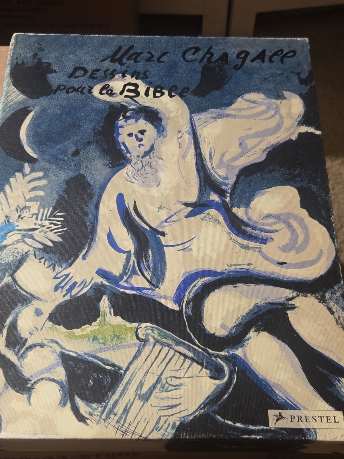 Marc Chagall Drawings for the Bible 2011 Prestel Hardcover Dessins Slipcase Book