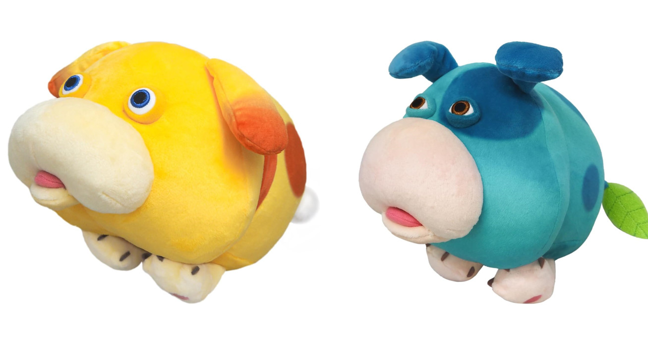 Sanei Boeki Pikmin Plush toy Oatchi Moss set of 2