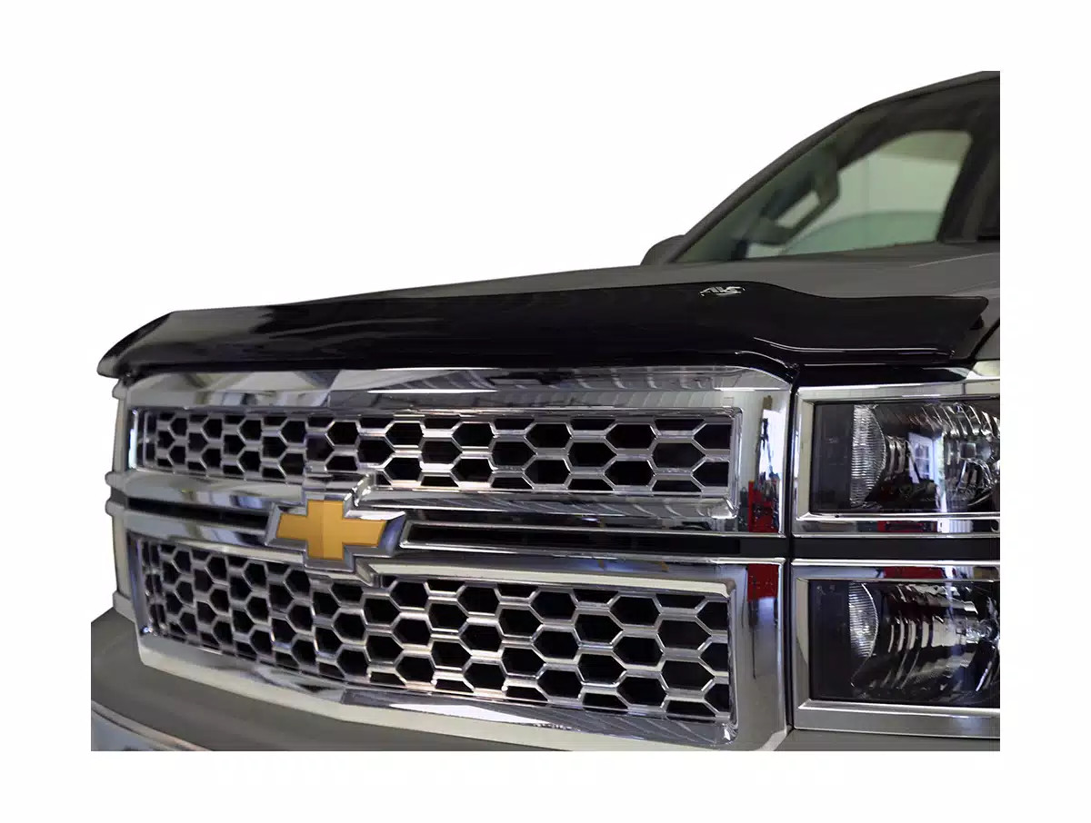 AVS Bugflector Bug Shield Fits 16-18 Chevrolet 1500 2019 Chevrolet 1500 LD Smoke
