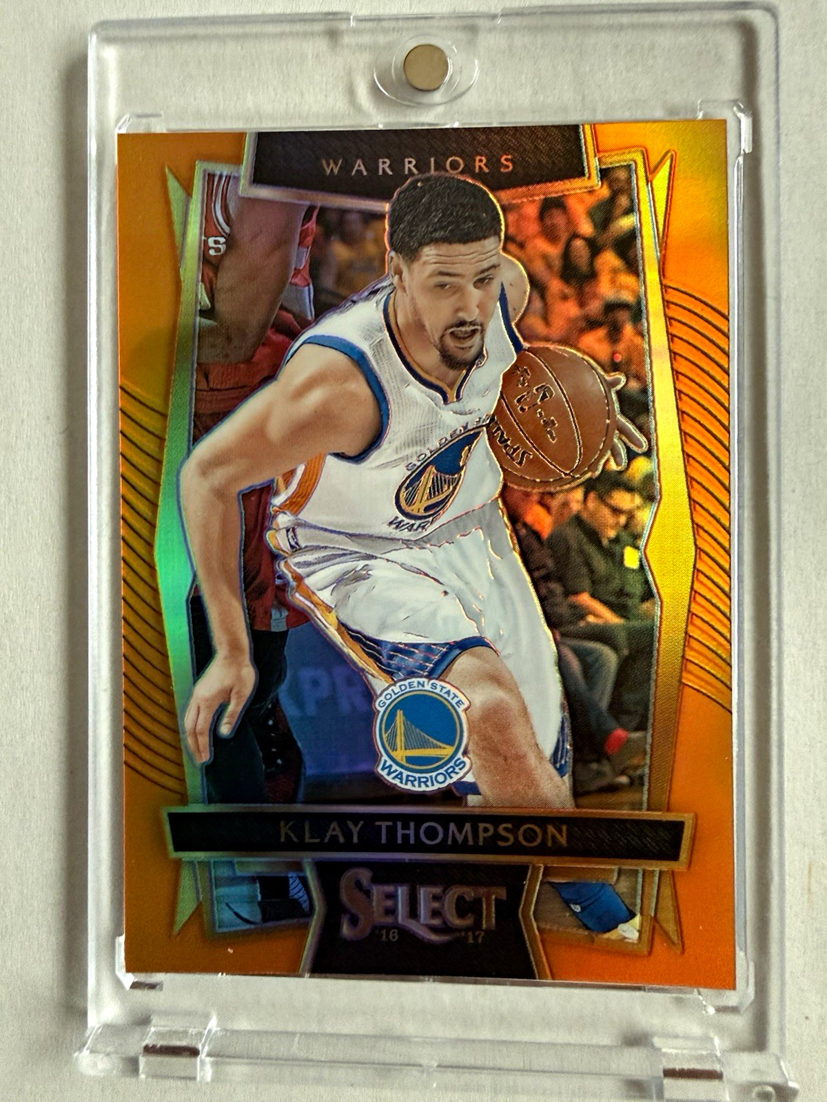 Panini 2016-17 Select Concourse Klay Thompson Orange Prizm #35 /60 Warriors