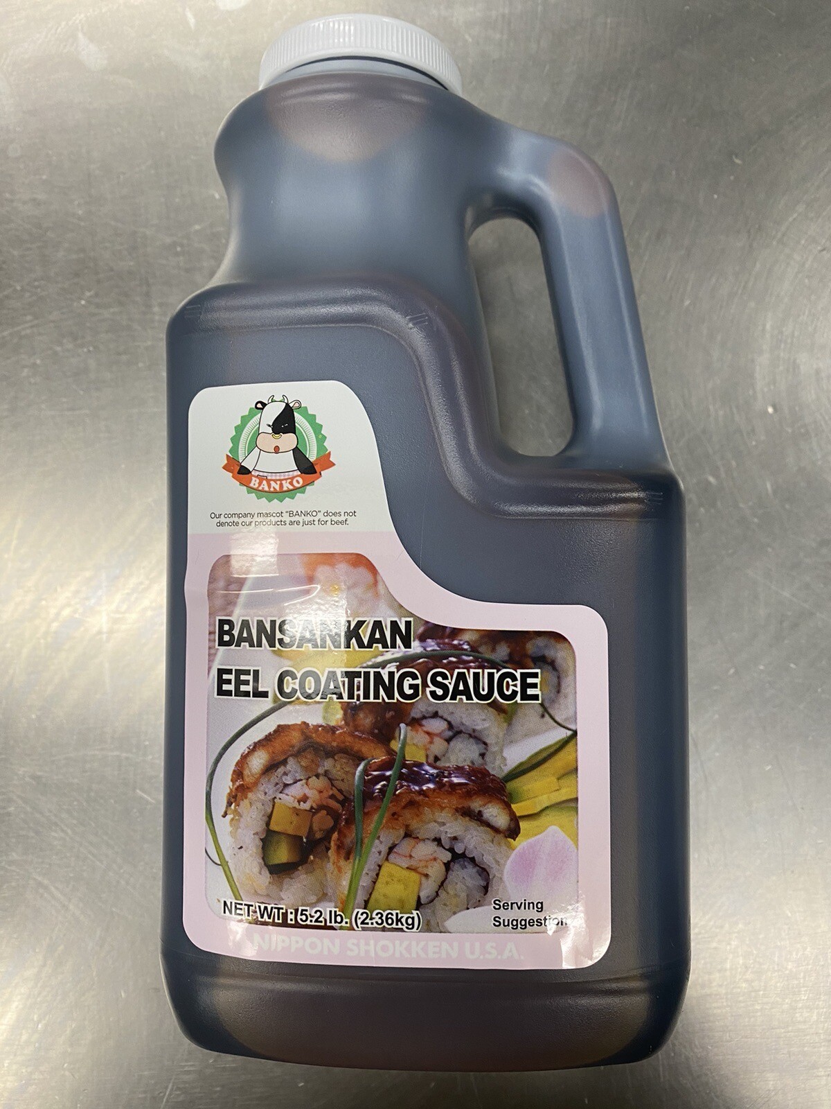 Nippon Shokken Bansankan Eel Coating Sauce 5.2lb/ 2.36kg ~ Best By 07/2027+ Nippon Shokken Bansankan Eel Coating Sauce 5.2lb/ 2.36kg ~ Best By 07/2027+