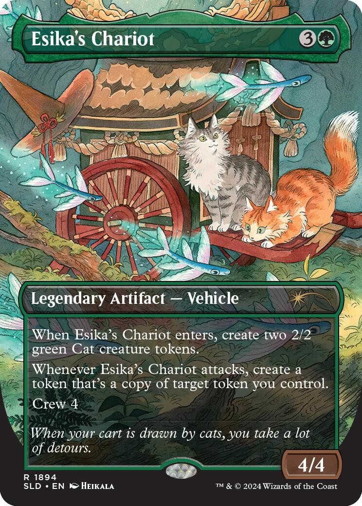 Esika\'s Chariot [SLD] NM MTG Magic the Gathering
