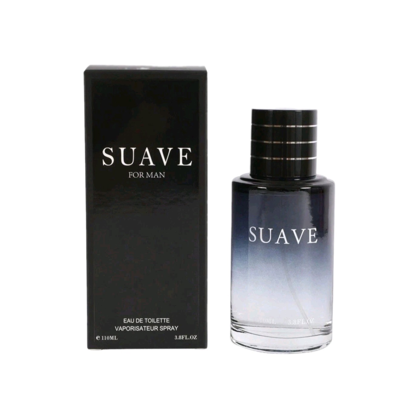 Suave For Man Eau de Toilette EDT Spray 3.8 oz 110ml EBC Collection Cologne