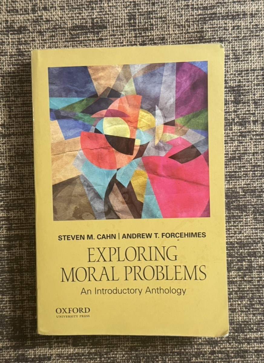 Exploring Moral Problems: An Introductory Anthology by S. Cahn *VERY GOOD*