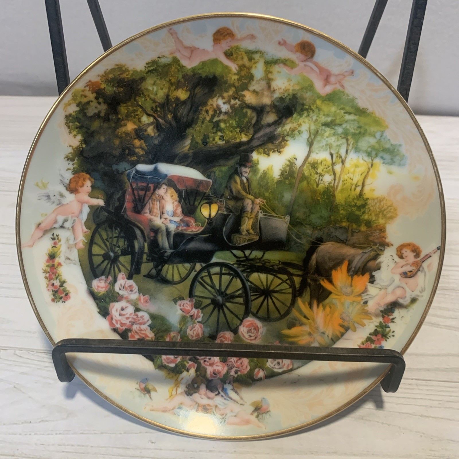 Artaffects Collector Plate, The Times Of Our Lives Collection, Sweethearts, 6” Artaffects Collector Plate, The Times Of Our Lives Collection, Sweethearts, 6”