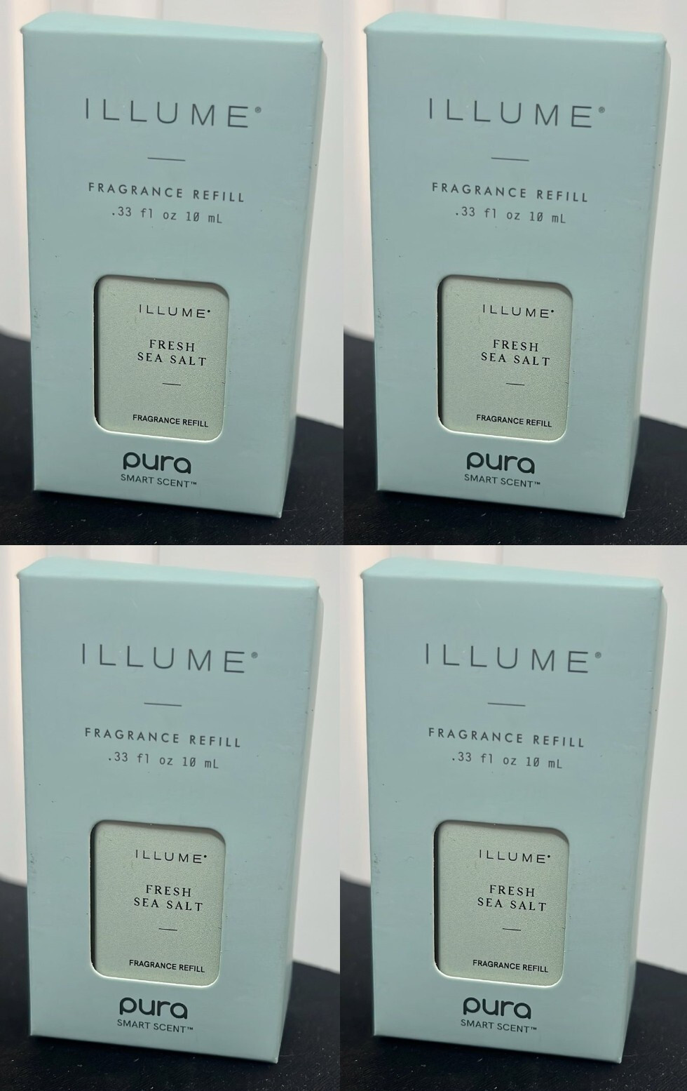 4x Pura Fresh Sea Salt Refill Illume