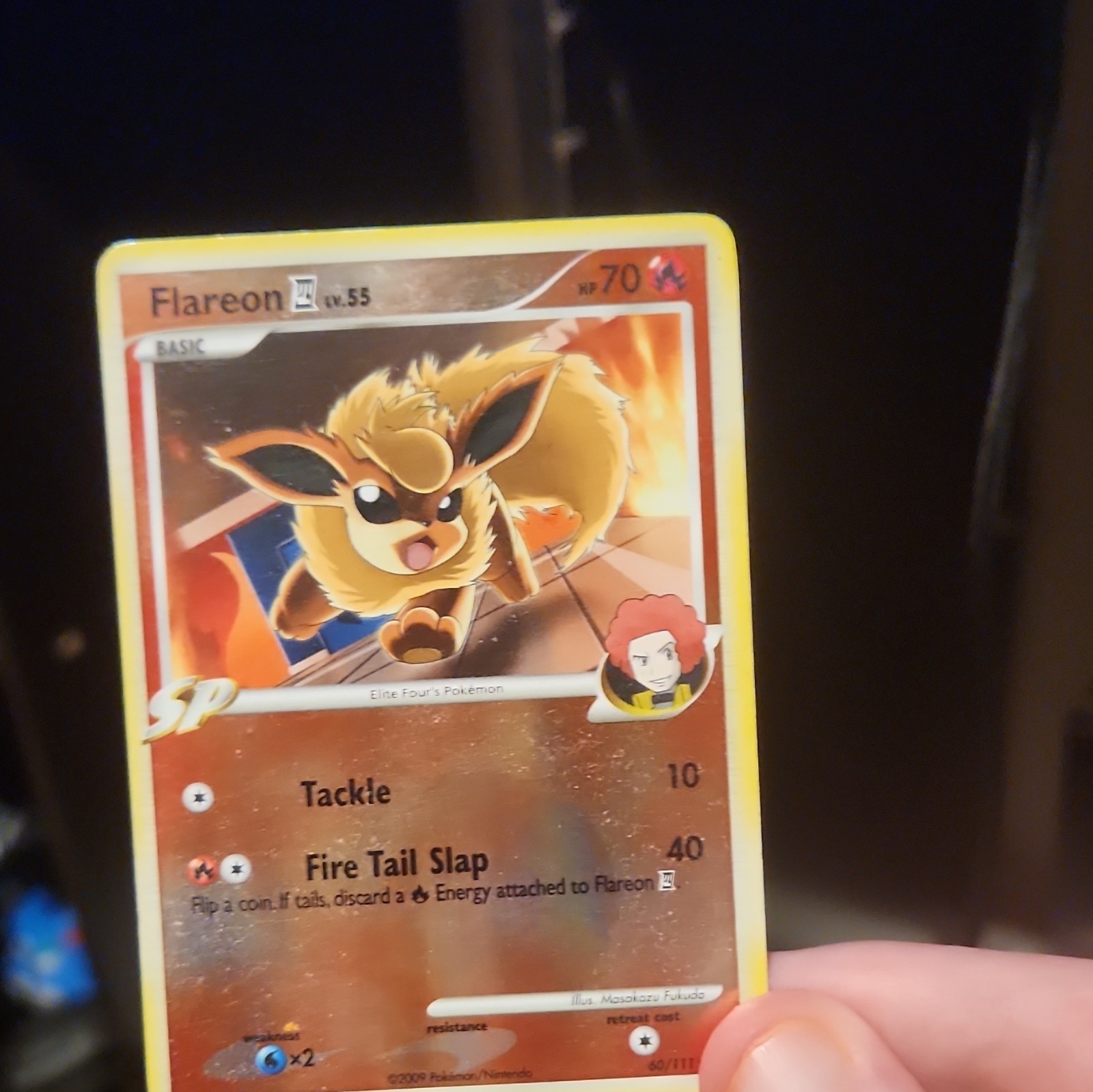 Flareon SP 60/111 Rising Rivals reverse Holo Rare Flareon SP 60/111 Rising Rivals reverse Holo Rare