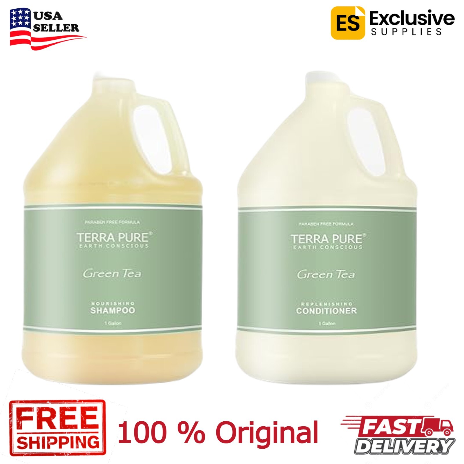 Terra Pure Hotel Shampoo and Conditioner set - 