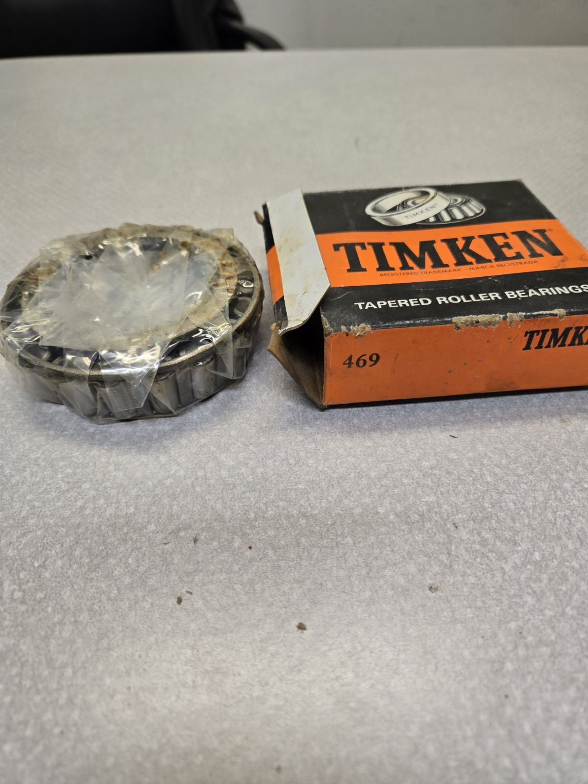 NOS TIMKEN 469 TAPERED BEARING CONE. Made In USA