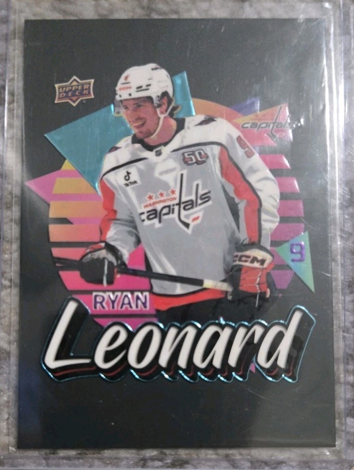 2025-26 Upper Deck Series 1 - Bootlegs Ryan Leonard #BL-17 (RC) 2025-26 Upper Deck Series 1 - Bootlegs Ryan Leonard #BL-17 (RC)
