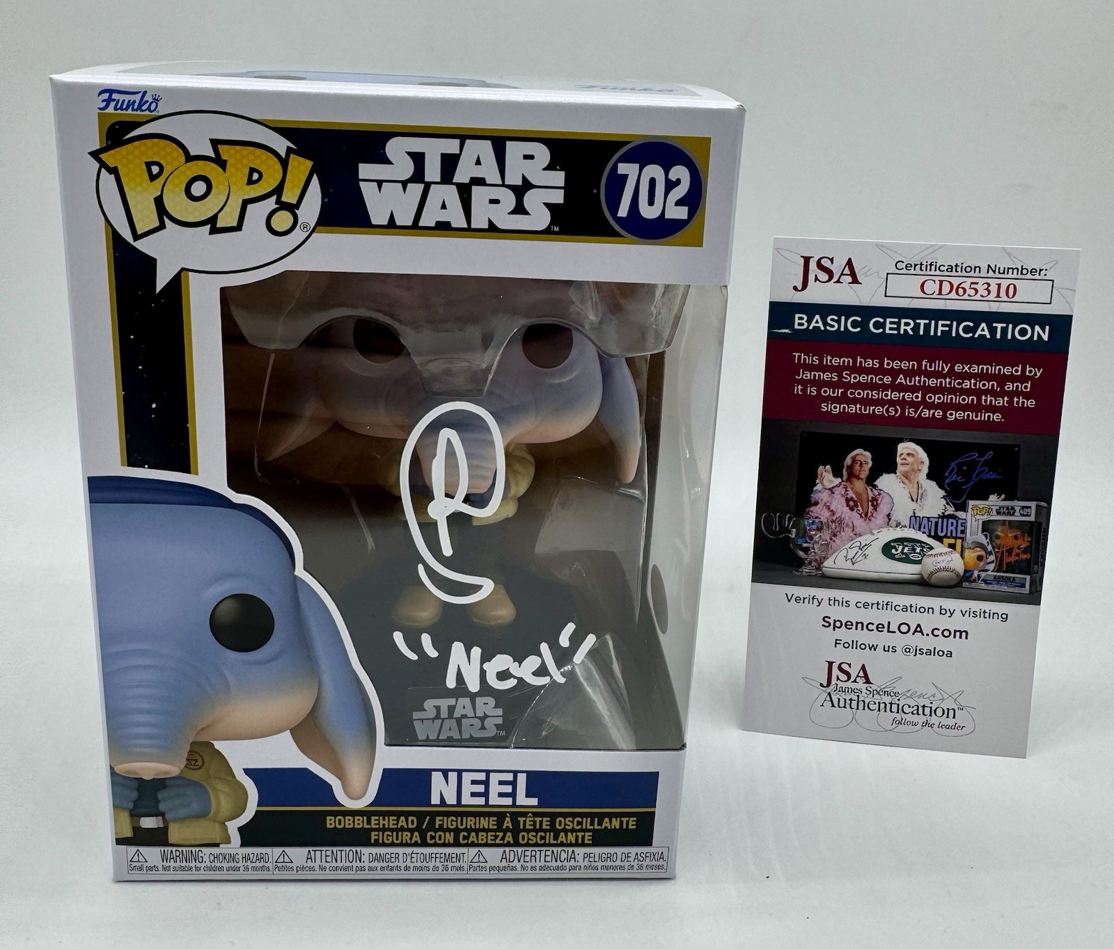 ROBERT TIMOTHY SMITH SIGNED NEEL STAR WARS \ ROBERT TIMOTHY SMITH SIGNED NEEL STAR WARS \