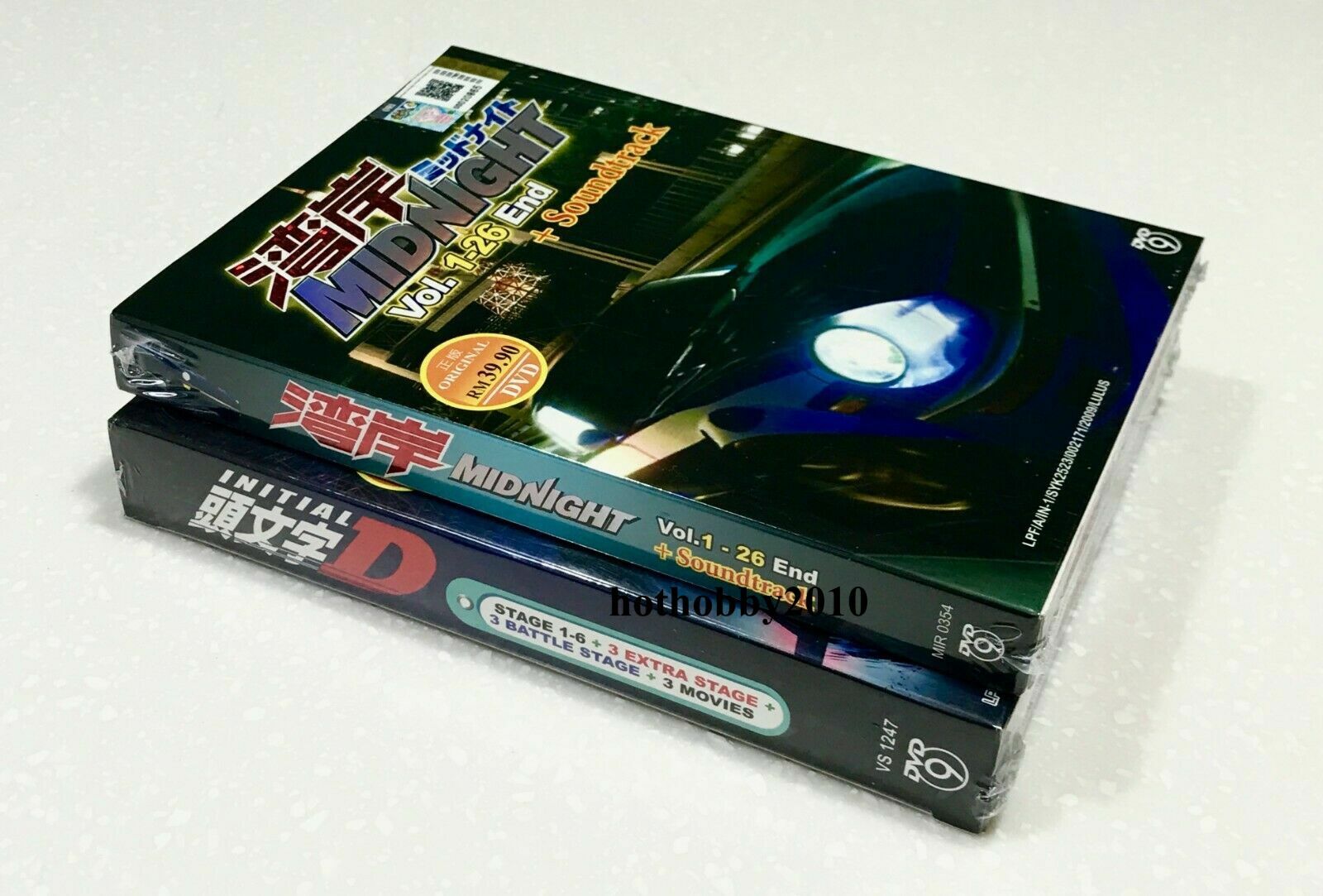INITIAL D (Completed Season Collection) + Wangan Midnight (Full Series) ~ DVD ~