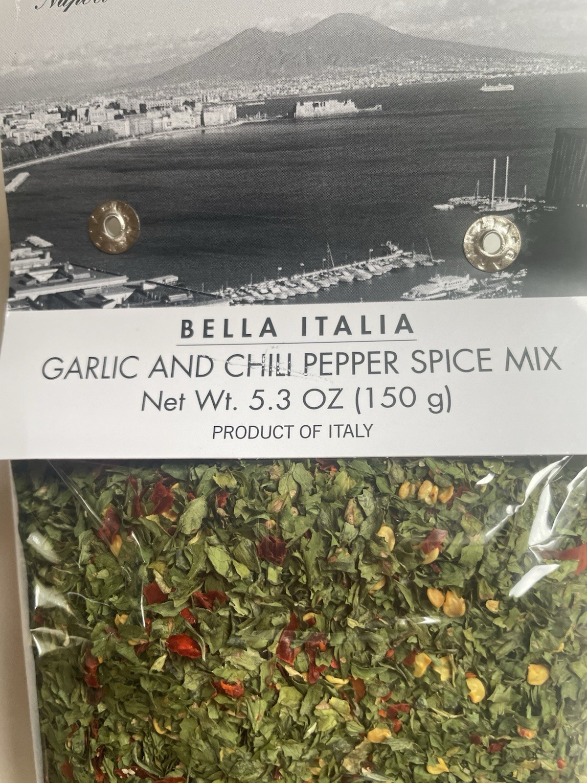 Bella Italia Garlic Chili Pepper Spices Dry Aromatic Seasoning Cusine of Italy Bella Italia Garlic Chili Pepper Spices Dry Aromatic Seasoning Cusine of Italy