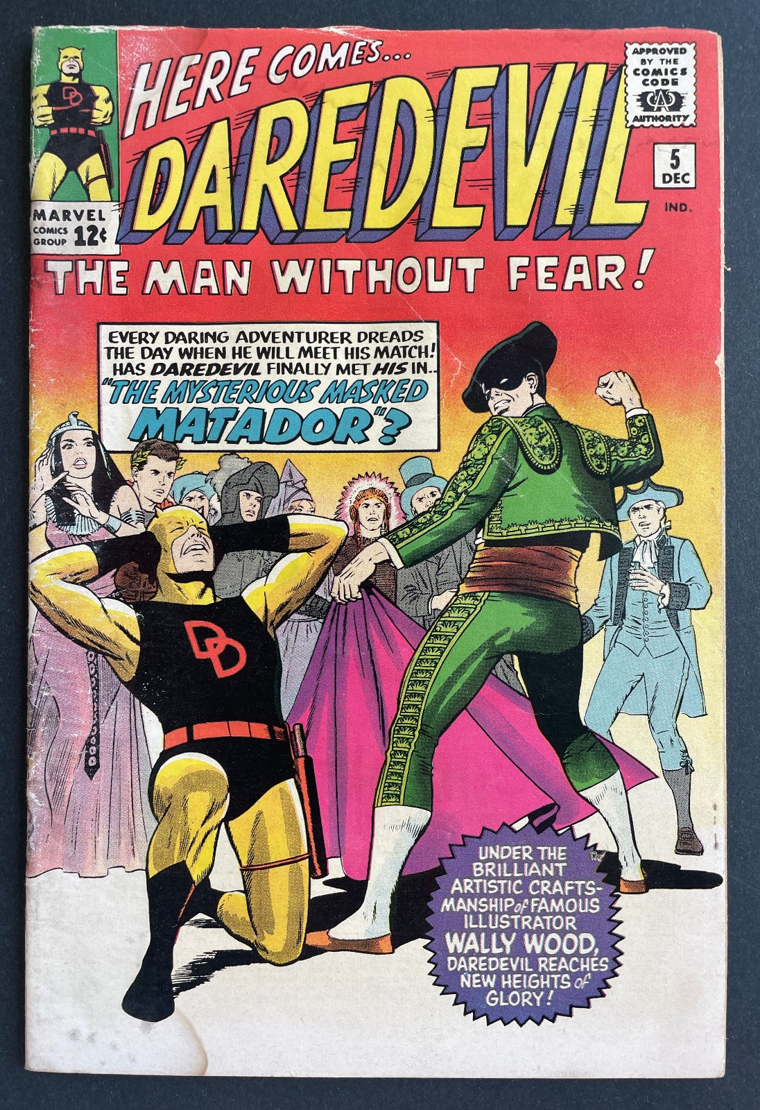 Daredevil #5 Matador Marvel 1964 Comics Daredevil #5 Matador Marvel 1964 Comics