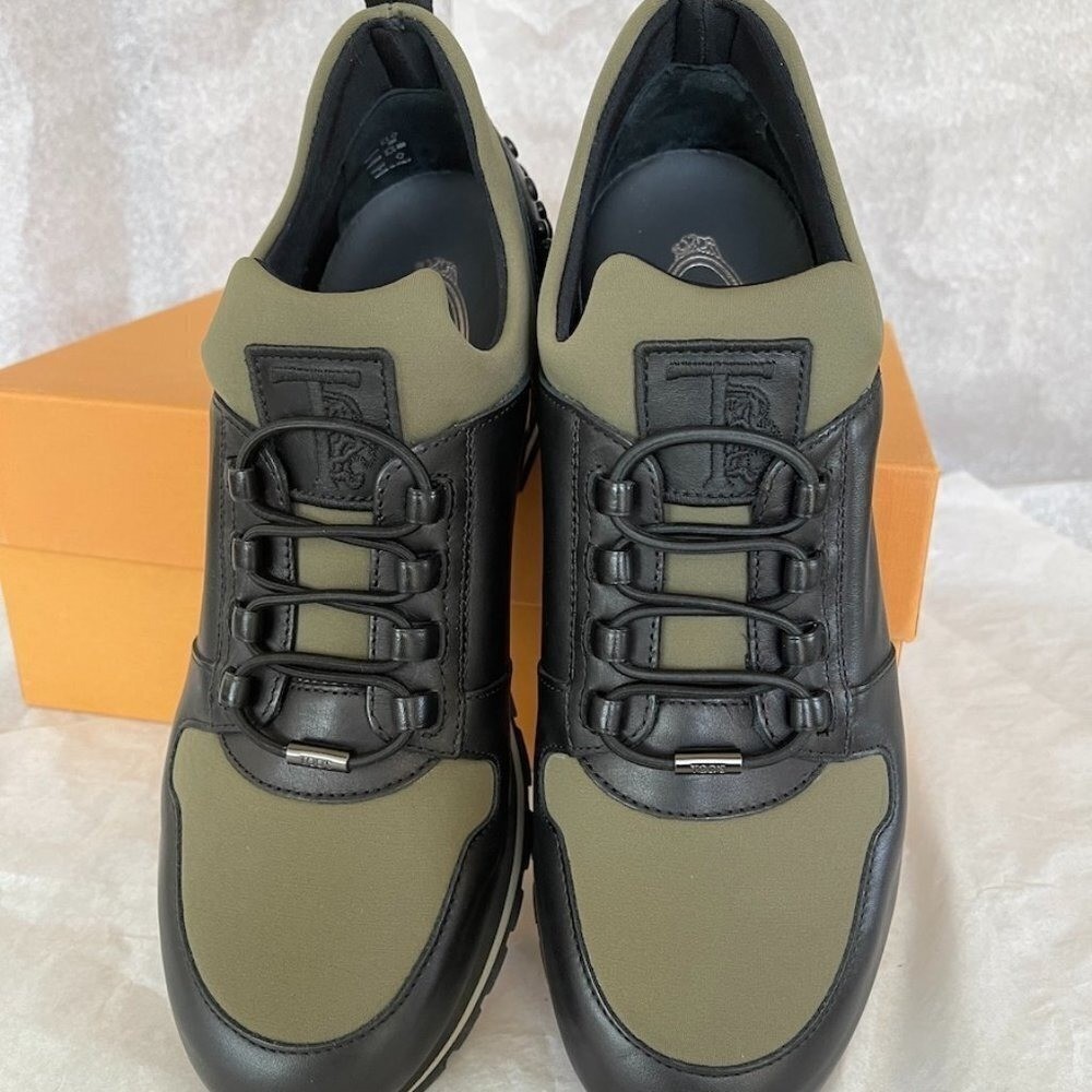 TOD\'S ITALY UK 7 Running Scuba Spoiler Sneakers Style HQ9  XXM0XH0V400HQ964R