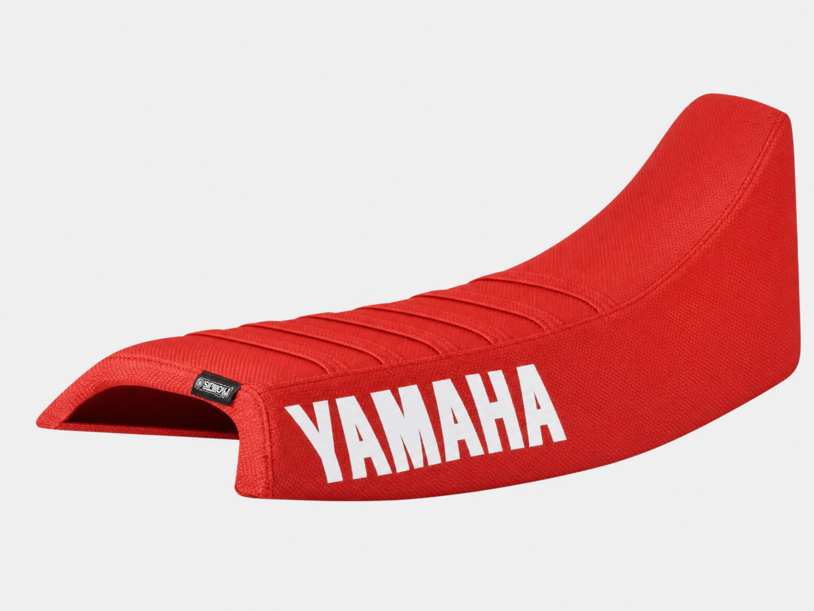 1986-1990 Yamaha YZ 125 250 490 gripper seat cover ALL RED / RED RIBS#499 1986-1990 Yamaha YZ 125 250 490 gripper seat cover ALL RED / RED RIBS#499