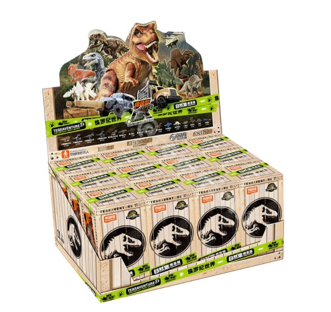 Blokees Jurassic World Terraventure Dinosaurs TS01 Assembly Model Kits Gift NEW