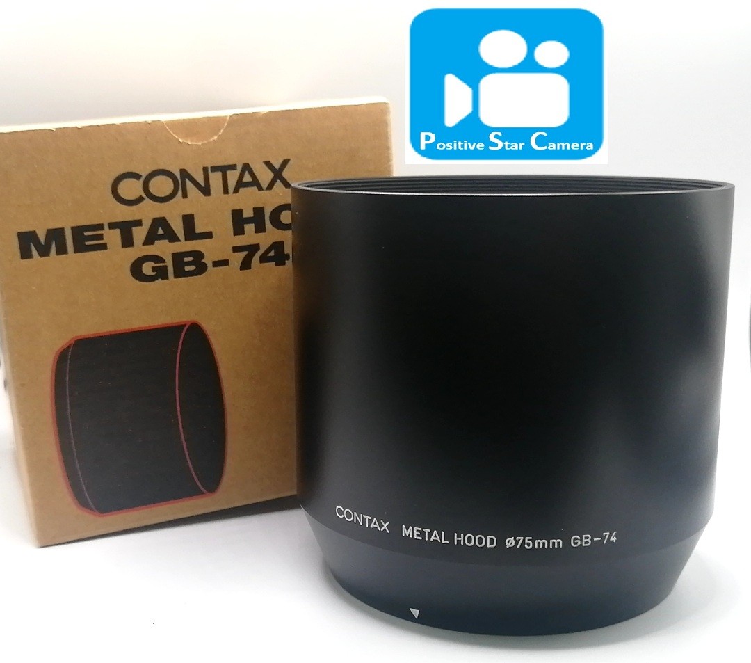 ✨Unused✨ Contax GB-74 Lens Hood for Carl Zeiss 645 Sonnar T 4/210 JAPAN