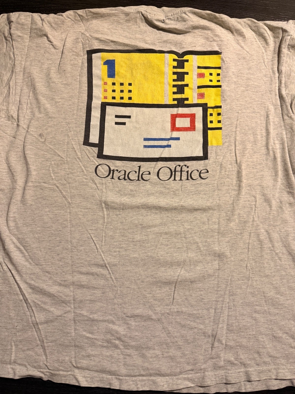 Grail Vtg 90s Oracle Office Team Graphic Tee XL Grail Vtg 90s Oracle Office Team Graphic Tee XL