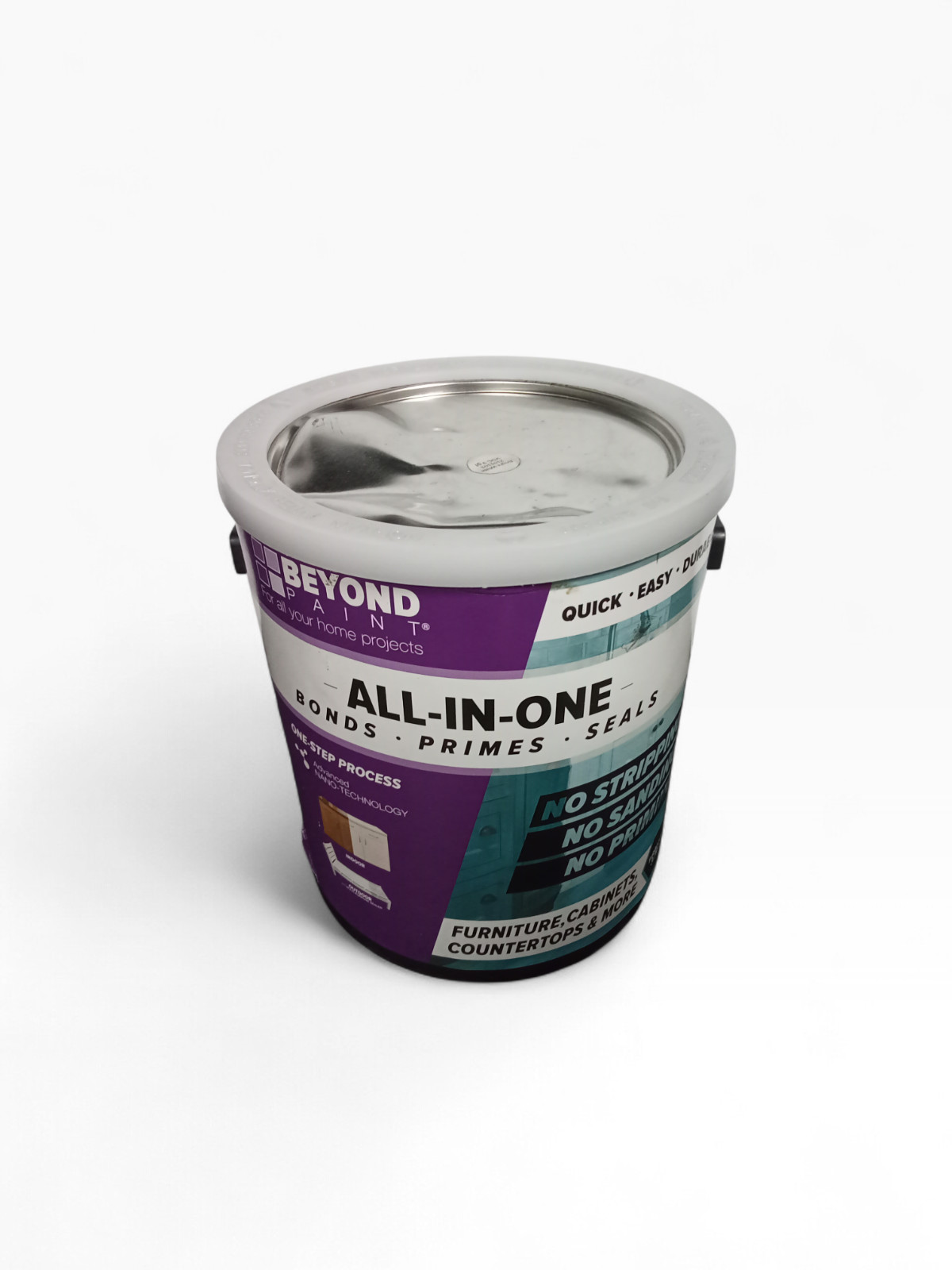 Beyond Paint All-in-One Refinishing Paint – Bright White, 1 Gallon