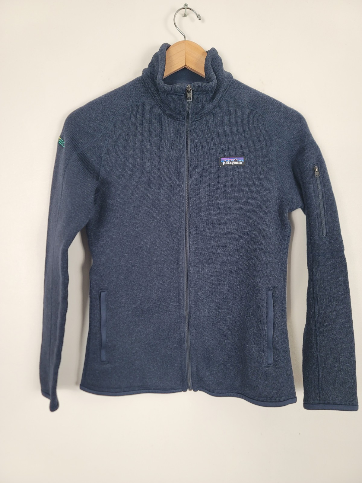 Patagonia Better Sweater Jacket Full Zip Navy Blue Women’s Size Small Coat