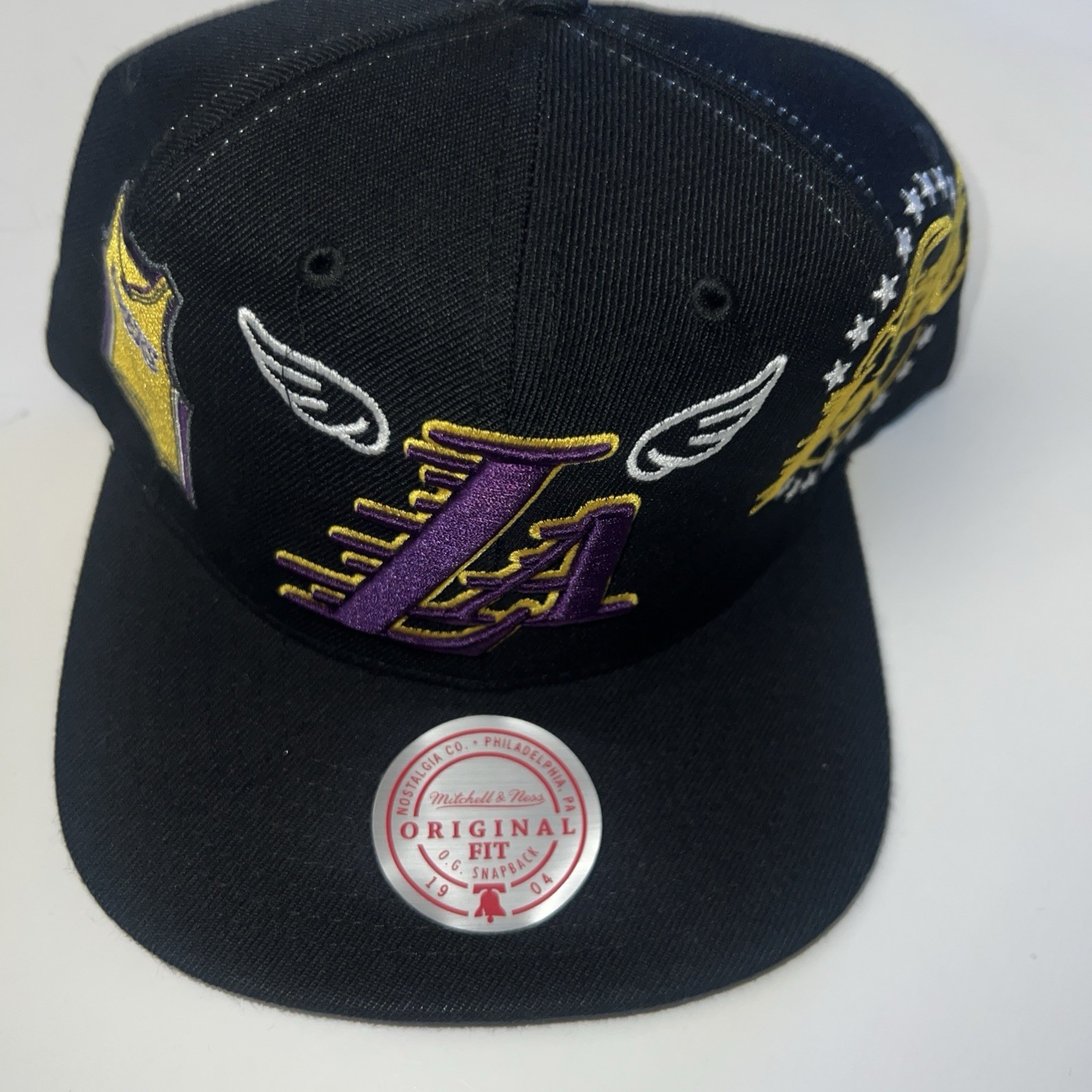 Mitchell & Ness NBA Los Angeles Lakers My City SnapBack Hat 2010 Finals Mamba Mitchell & Ness NBA Los Angeles Lakers My City SnapBack Hat 2010 Finals Mamba