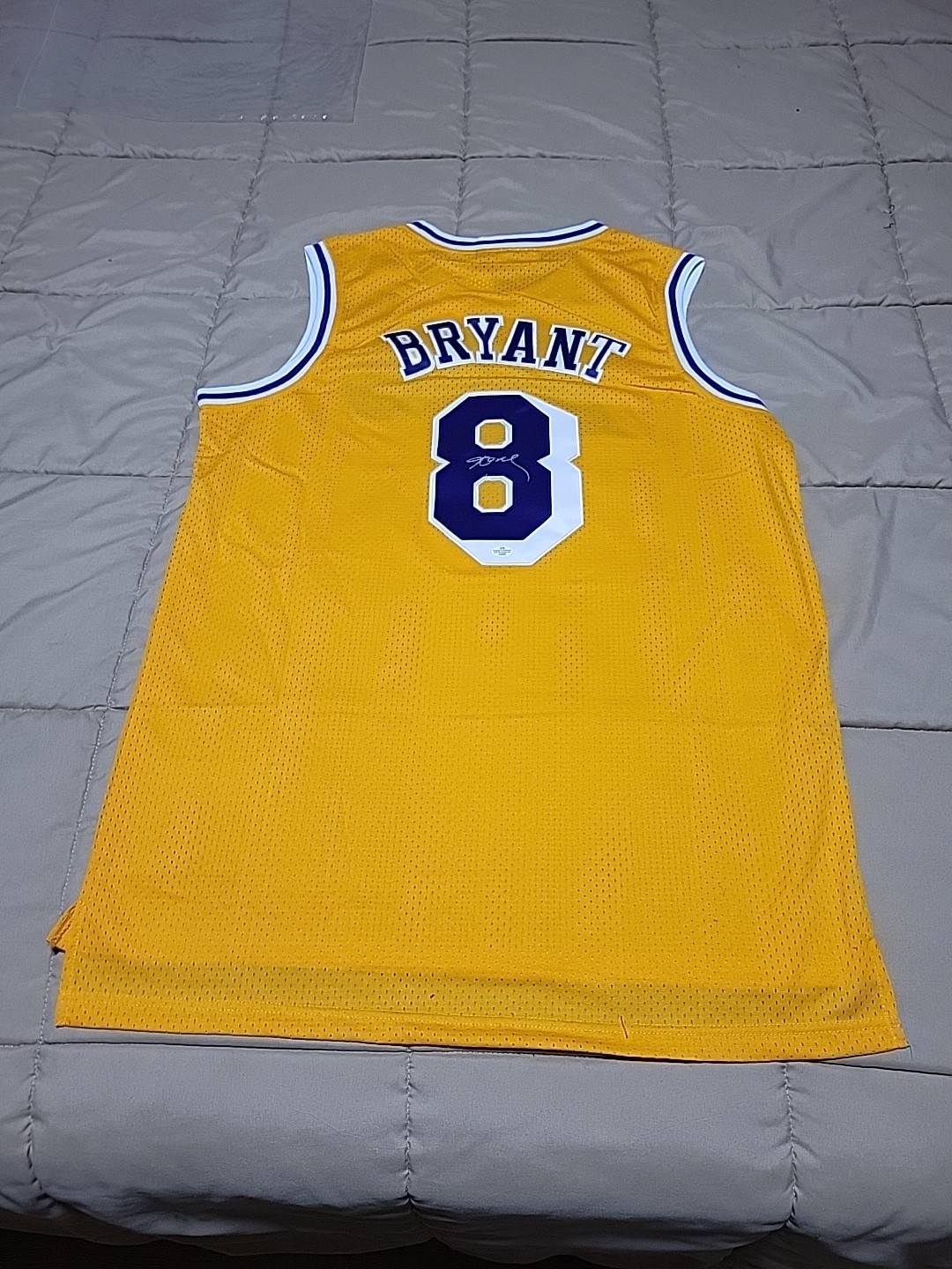 KOBE BRYANT Uniform #8 Hand-Signed Auto Hardwood Classics Jersey W/COA (LAKERS)