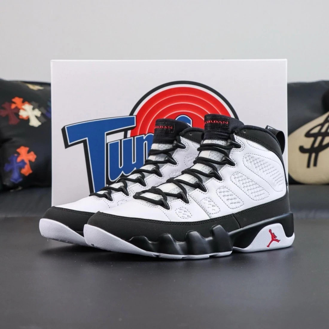 MEN - Size US 7-12 Jordan 9 OG “Space Jam” 2026 IX6179-100 MEN - Size US 7-12 Jordan 9 OG “Space Jam” 2026 IX6179-100