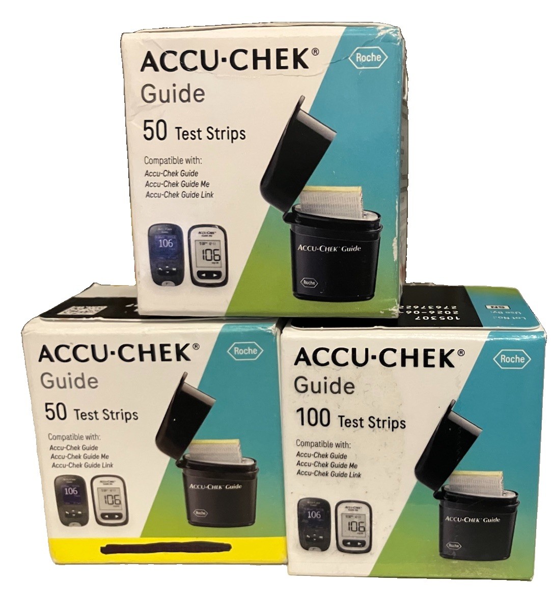 200 Accu-Chek Guide Test Strips~Exp~6~7~9/26~$25~Read Ad~FR SHIP 200 Accu-Chek Guide Test Strips~Exp~6~7~9/26~$25~Read Ad~FR SHIP