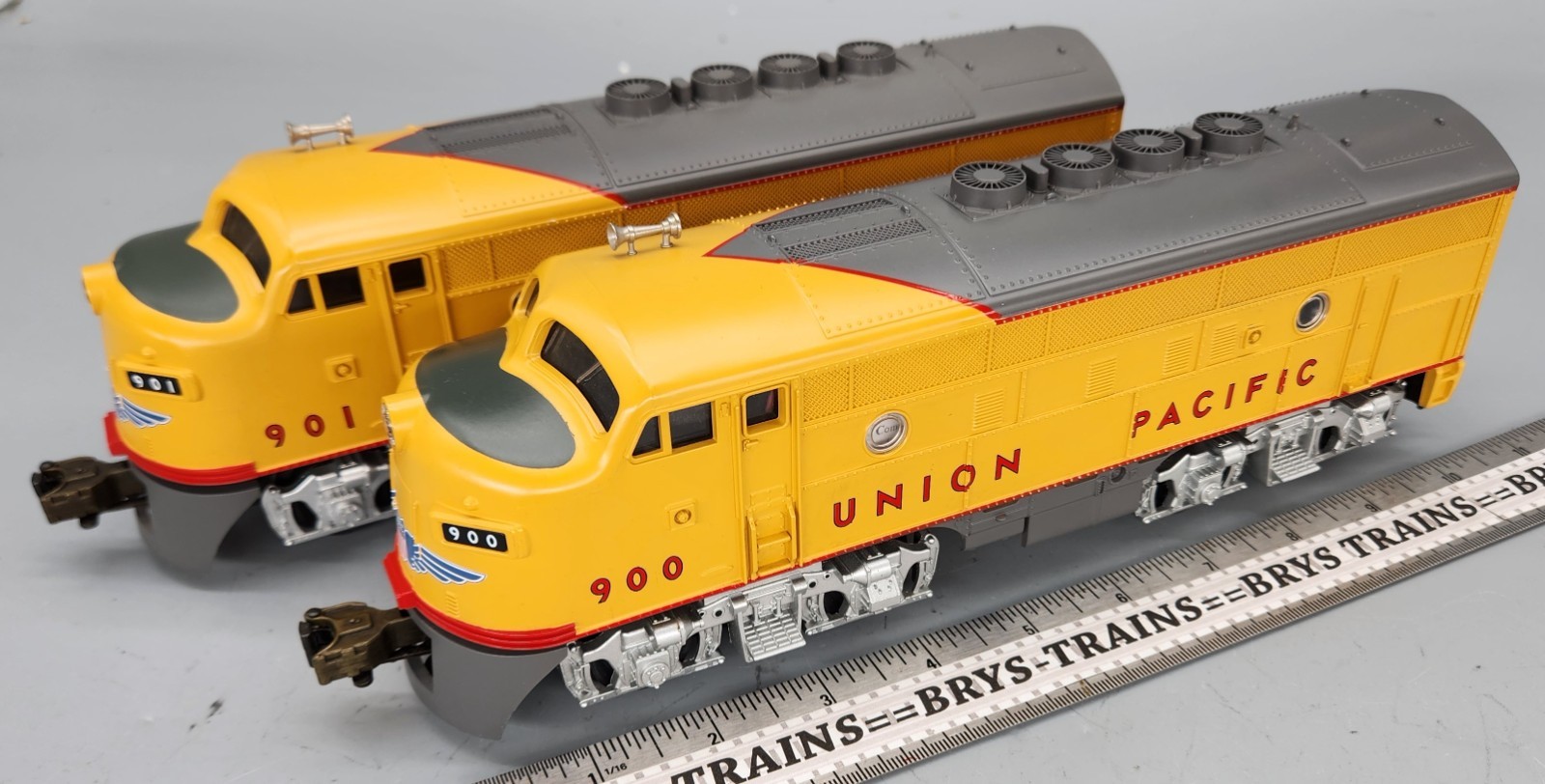RailKing MTH O Ga. 30-2002 UP F3 AA Diesels Proto1/BCR PERFECT LN/X [KP27]