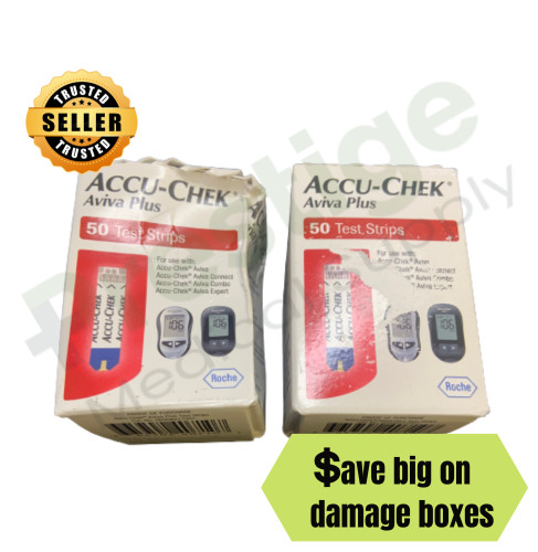 Accu-Chek Aviva Plus 50 Test Strips  **USA SELLER** *Free Shipping