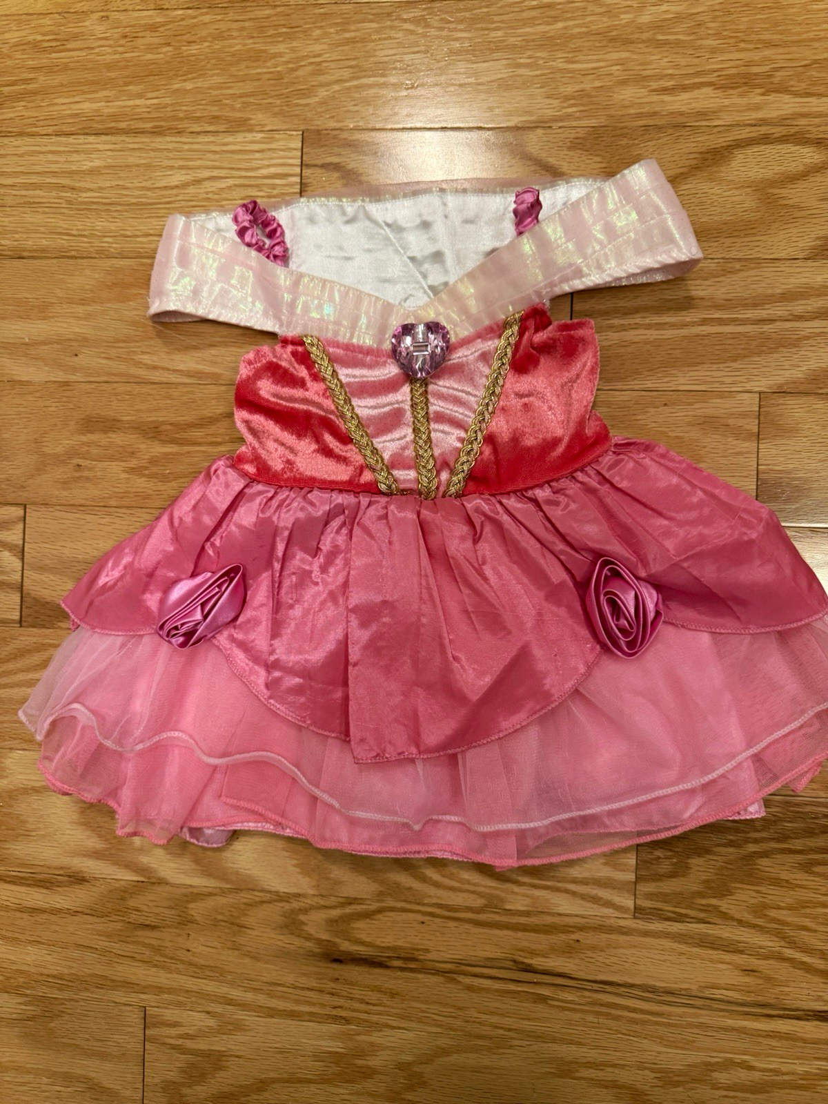 Sleeping Beauty Disney Store Princess Pink Costume Dress Outfit 6-12 Months