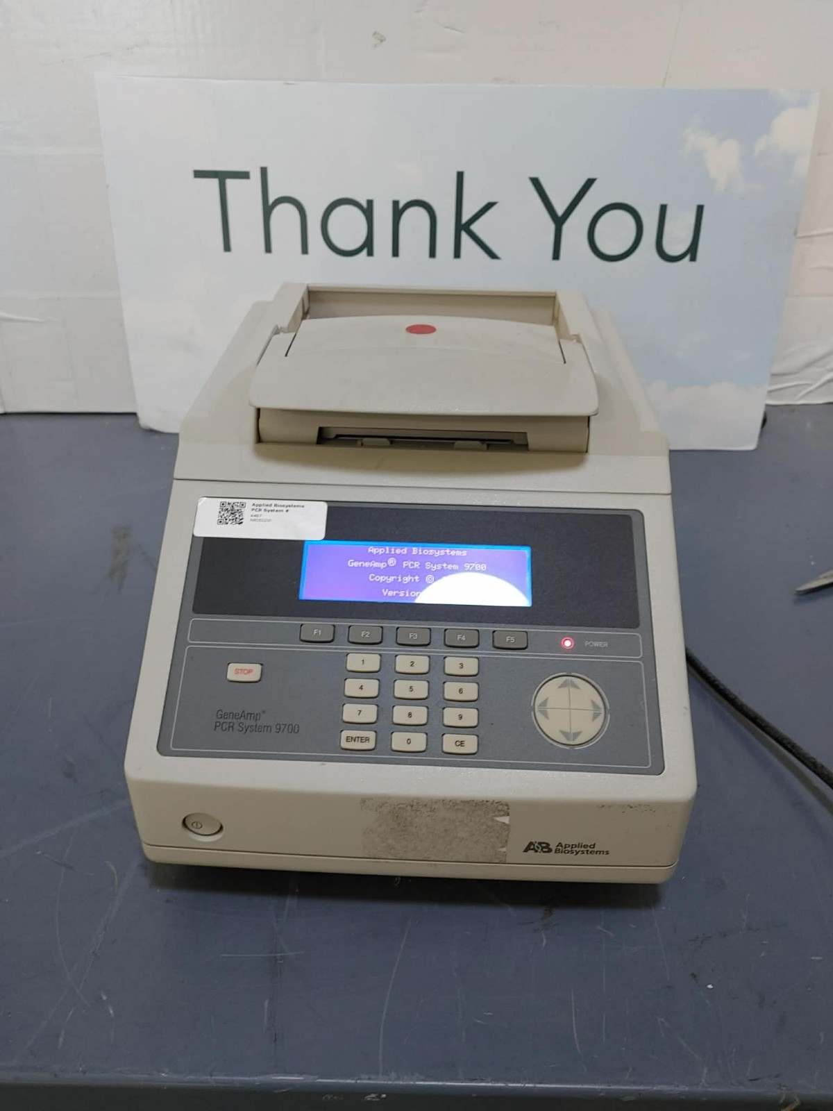 ABI Applied Biosystems GeneAmp PCR 9700 96 Well Thermocycler System N8050200