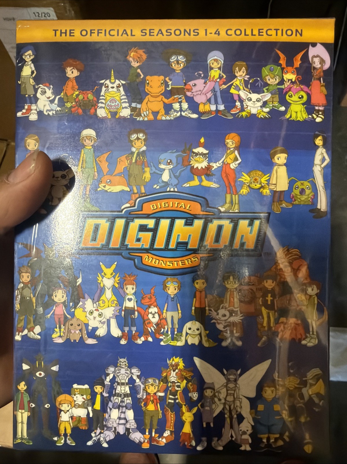 DIGIMON DIGITAL MONSTERS: COMPLETE SERIES- 1-4, DVD BOX SET